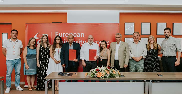 Ευρωπαϊκό Πανεπιστήμιο Κύπρου: Υπογραφή Μνημονίου Συνεργασίας με το ΚΕΒΕ