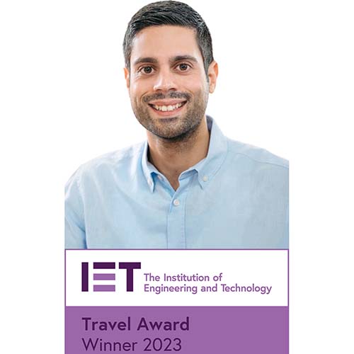 Το IET Travel Award 2023 απονεμήθηκε στον επιστ. συνεργάτη Marie Skłodowska-Curie Μ. Κωνσταντίνου του ΠΚ