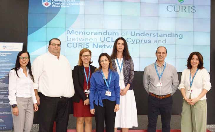 Το Πανεπιστήμιο UCLan Cyprus και Curis Network υπέγραψαν Μνημόνιο Συναντίληψης