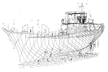 To ΤΕΠΑΚ ψηφιοποιεί και μοντελοποιεί το ιστορικό σκάφος Λάμπουσα
