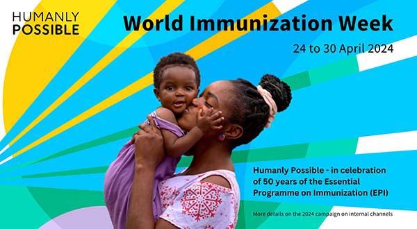 Το ΤΕΠΑΚ διοργανώνει εκδηλώσεις στο πλαίσιο της Παγκόσμιας Εβδομάδας Εμβολιασμού
