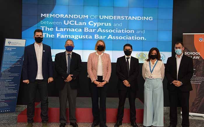 Μνημόνιο Συνεργασίας μεταξύ Πανεπιστημίου UCLan Cyprus και Δικηγορικού Συλλόγου Λάρνακας