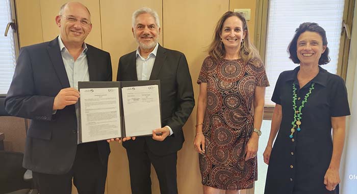 Μνημόνιο Συνεργασίας υπέγραψαν το Ανοικτό Πανεπιστήμιο Κύπρου και το Bar-Ilan University