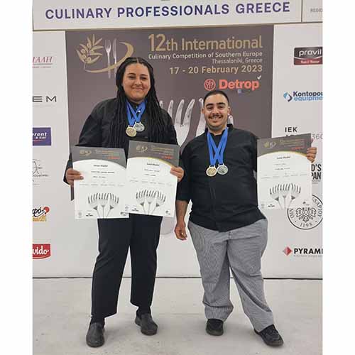 Δύο χρυσά μετάλλια για την ΤΕΣΕΚ Μακάριος Γ’ στον 12ον Διαγωνισμό Μαγειρικής Ν. Ευρώπης