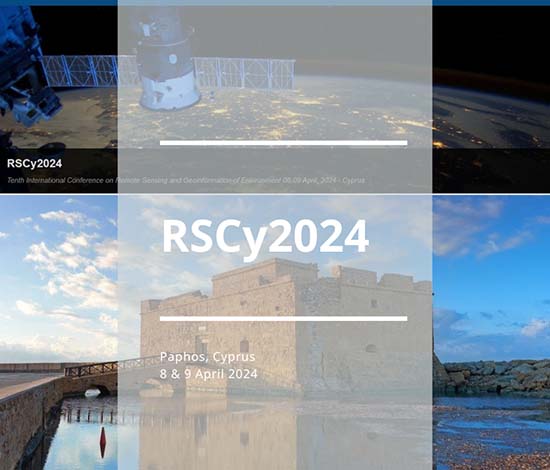 10ο Συνέδριο για την Τηλεπισκόπηση και τη Γεωπληροφορική του Περιβάλλοντος (RSCy 2024)