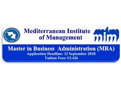 Aιτήσεις για το αγγλόφωνο πρόγραμμα ΜΒΑ βραδινής φοίτησης του Μεσογειακού Ινστιτούτου Διεύθυνσης