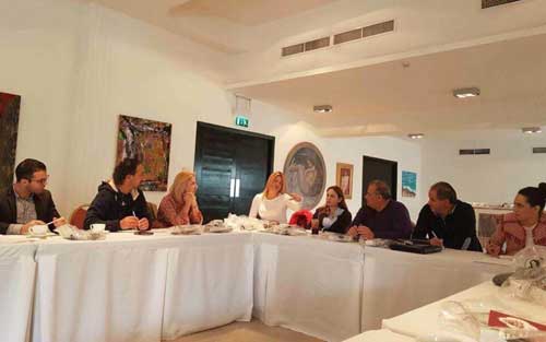 Συνάντηση Παγκύπριας Συνομοσπονδίας Δημοτικής Εκπαίδευσης με την Ομοσπονδία Δημοτικής Πάφου