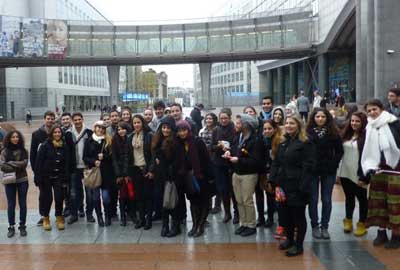 Επίσκεψη φοιτητών του Πανεπιστημίου Κύπρου και του ΤΕΠΑΚ στο Ευρωκοινοβούλιο και την Ευρ. Επιτροπή