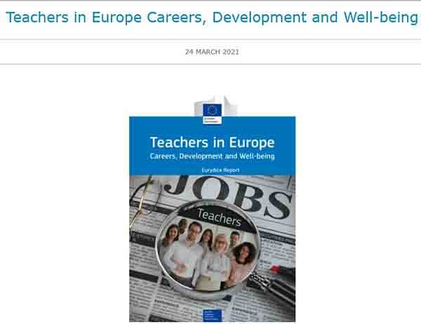 Εθνική Μονάδα ΕΥΡΥΔΙΚΗ: Οι εκπαιδευτικοί στην Ευρώπη: Καριέρα,ανάπτυξη και ευεξία
