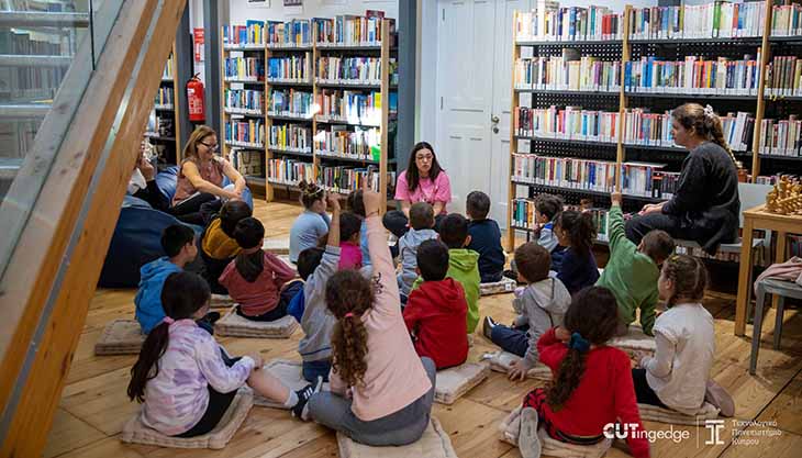 Βιωματικό εργαστήρι αφήγησης παραμυθιού για παιδιά διοργάνωσε η Βιβλιοθήκη του ΤΕΠΑΚ