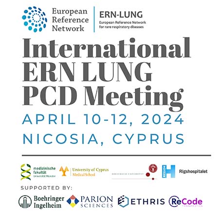 Διεθνές Συνέδριο του ERNLUNG για την Πρωτοπαθή Δυσκινησία των Κροσσών