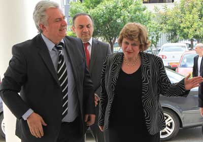Η Γεν. Διευθύντρια συναντήθηκε με τον Υπουργό Πολιτισμού της Γεωργίας