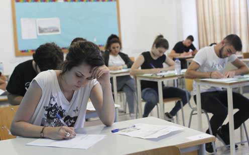 Μέσος Όρος Βαθμολογιών Παγκύπριων Εξετάσεων 2017 κατα μάθημα