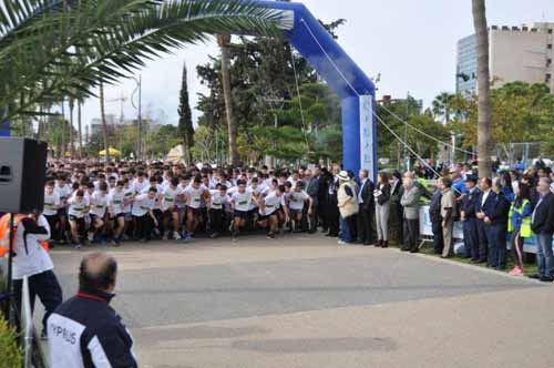 Πέραν των 1,300 μαθητών/τριών, στον Παγκύπριο Σχολικό Αγώνα Δρόμου 