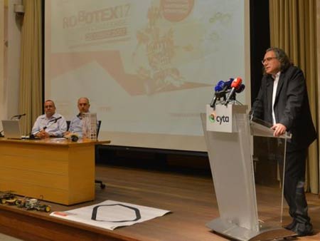 Παρουσίαση του Πρώτου Παγκύπριου Διαγωνισμού Ρομποτικής “CYPRUS ROBOTEX CHALLENGE”